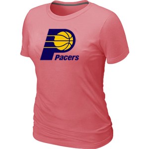 Indiana Pacers Pink Big & Tall Primary Logo T-Shirt - - Women's