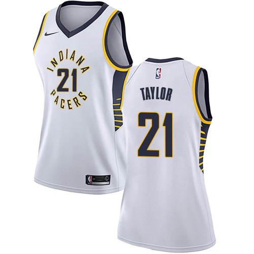 Indiana Pacers Swingman White Terry Taylor Jersey - Association Edition - Women's
