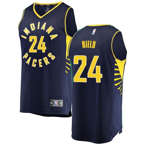 Indiana Pacers Navy Buddy Hield Fast Break Jersey - Icon Edition - Youth