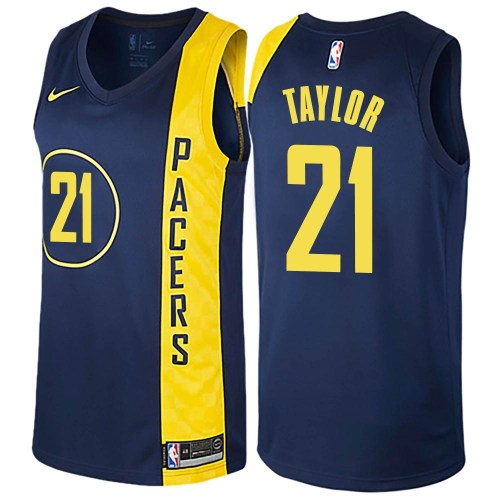 Indiana Pacers Swingman Navy Blue Terry Taylor Jersey - City Edition - Youth